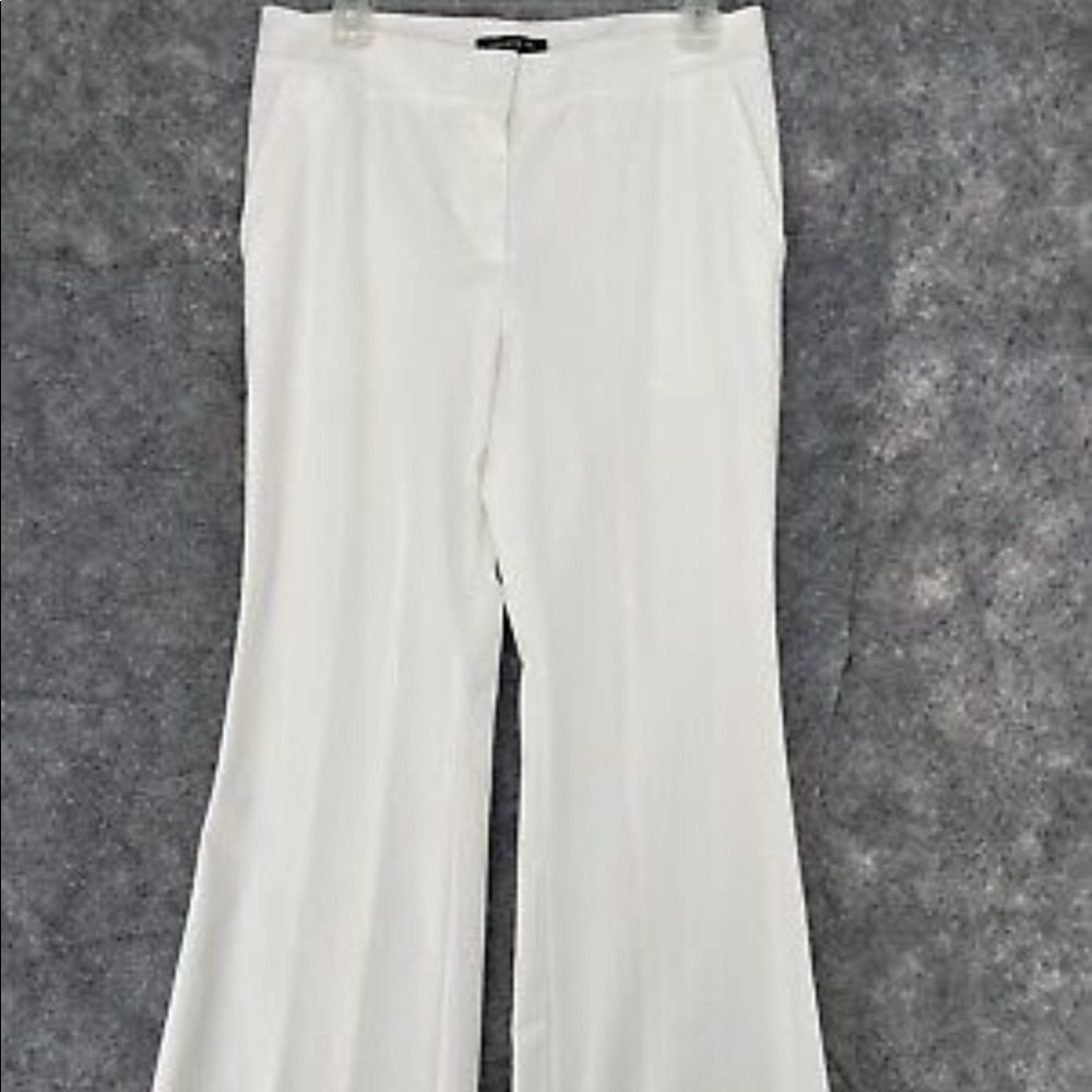 Lafayette 148 Beautiful white trousers. Wide leg. Gorgeous fabric ! - Picture 2 of 5